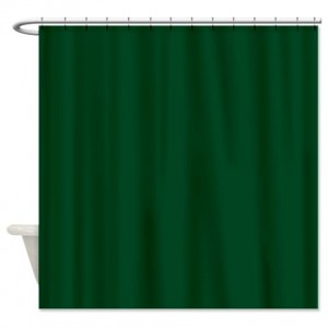 White Cotton Eyelet Curtains Rainforest Shower Curtain